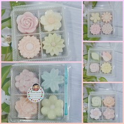 วุ้นดอกไม้ 4 ช่อง