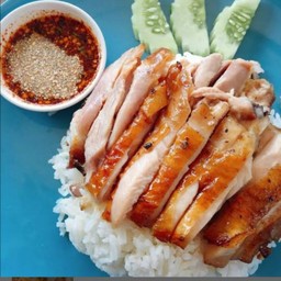 ข้าวมัน-ไก่ย่าง