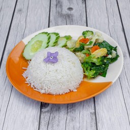 ข้าวผัดผักรวม