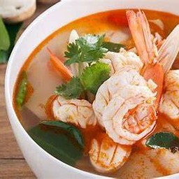 ต้มยำน้ำข้น กุ้ง