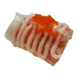 ไข่กระโดด ไส้ปูอัด+ไข่กุ้ง