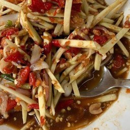 ตำมะม่วงปูปลาร้า