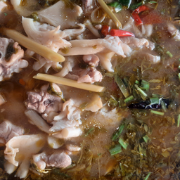 ต้มยำไก่ยอดมะขาม