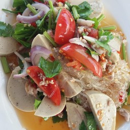 ยำวุ้นเส้นหมูยอ