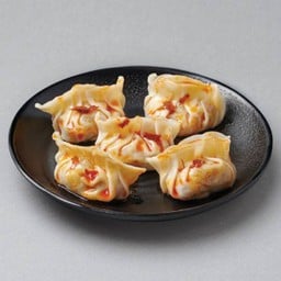 เกี๊ยวหมูคลุกซอสหมาล่า