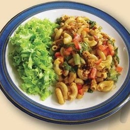 หมูหมักผัดมักกะโรนี