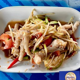 ตำตีนไก่-ปลาร้า