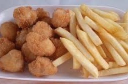 เฟรนฟรายไซส์ S + ไก่ป๊อบ 10 ชิ้น