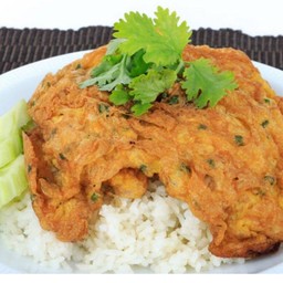 ข้าวไข่เจียวหมูสับ
