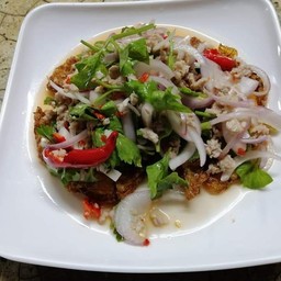 ยำไข่ดาว