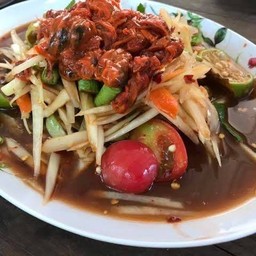 ส้มตำหอยดอง
