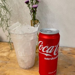 Canned Coke + Ice