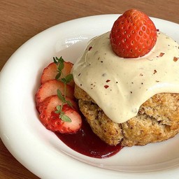 Strawberry Rose Scone