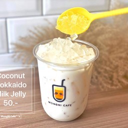 นมฮอกไกโดมะพร้าวเจลลี่