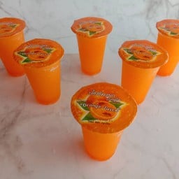 น้ำส้มเกล็ดหิมะส้มแบงค์