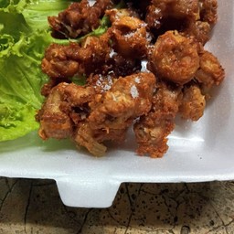 ไก่บ้านทอดเกลือ