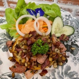 Bacon&Mushroom on toast