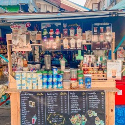 ร้านน้ำพี่แอน อาหารตามสั่ง  เฟรนฟรายของทานเล่น ภัทรนิเวท