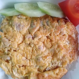 ข้าวไข่เจียวหมูสับ