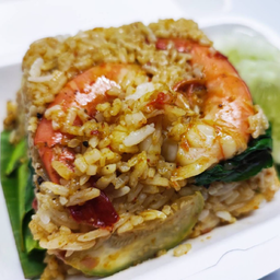 ข้าวผัดแกงเขียวหวาน