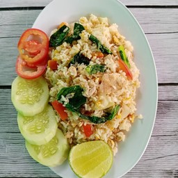 ข้าวผัดหมูชิ้น