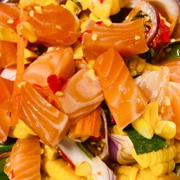Salmon Corn Salad
