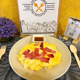 ข้าวไข่ข้นเเฮม