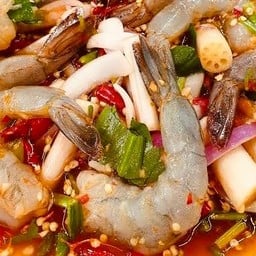 Spicy Shrimp Salad With Lotus Stems
