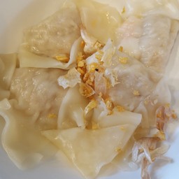 เกี๊ยวกุ้งลวก (4 ตัว)