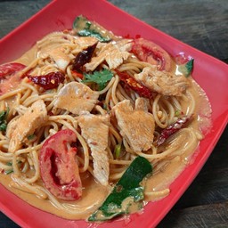 สปาเก็ตตี้ต้มยำ(Tom yum spaghetti)
