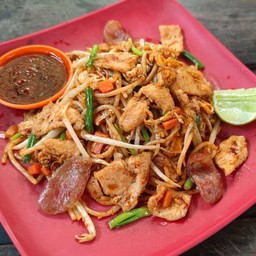 สปาเก็ตตี้ผัดปีนัง (Penang sambal sauce spaghetti)