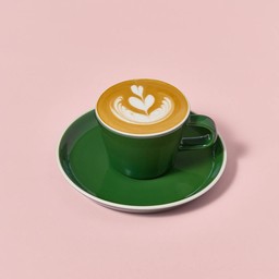 ลาเต้ร้อน