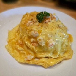 ข้าวไข่ข้นกุ้ง