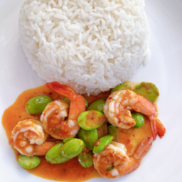 ข้าวพริกแกงสะตอกุ้ง