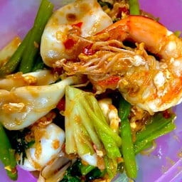 สุกี้แห้งทะเล