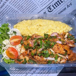 ข้าวไข่ม้วนคาราเกะแซ่บ