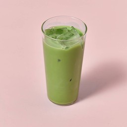 มัทฉะลาเต้เย็น