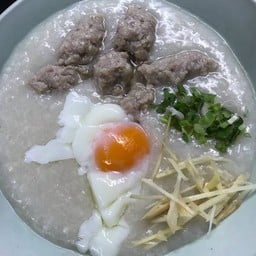 โจ๊กหมูล้วน+ไข่ลวก