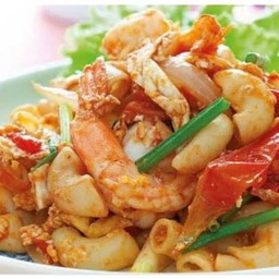 มะกะโรนี กุ้ง