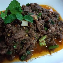 ก้อยเนื้อคั่ว (ขม)