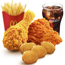 ชุดไก่กรอบคุ้มครบเซ็ตแมคนักเก็ต [อร่อยซ่าไปกับโค้ก]