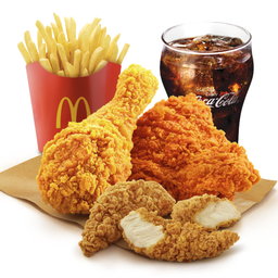 ชุดไก่กรอบคุ้มครบเซ็ตไก่ไม่มีกระดูก [อร่อยซ่าไปกับโค้ก]