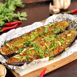 มะเขือยาวย่าง 烤茄子