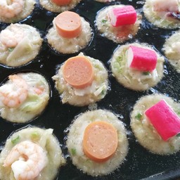 ทาโกะยากิ เซ็ตกุ้ง