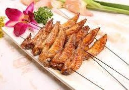 ปลายปีกไก่ย่าง 1 ไม้ 烤鸡翅