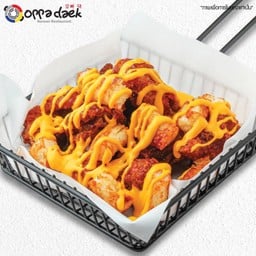 ไก่ทอดต๊อกบกกิราดซอสชีส