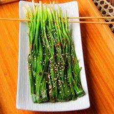 กุยช่ายย่าง 1 ชุด 烤韭菜