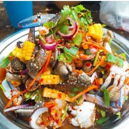 ยำแซ่บรสเด็ด สี่เเยกน้ำเเคบ สาขา  สี่เเยกน้ำเเคบ