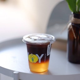 Espresso Peach Soda