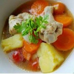 ซุปไก่มันฝรั่ง